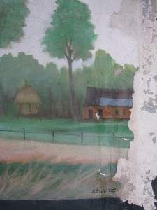 Restauratie muurschildering muurschilderij